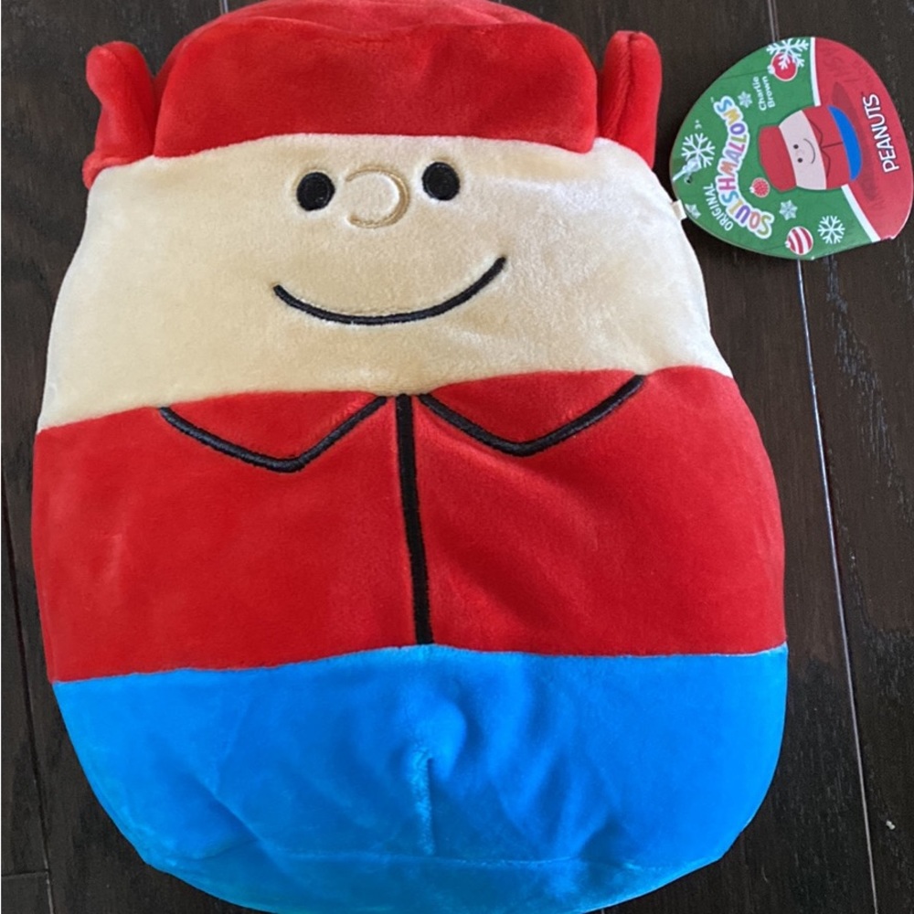 NEW Charlie Brown Squishmallows 10”